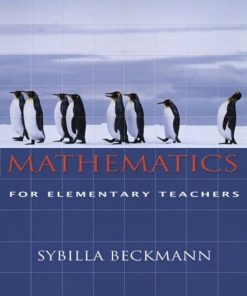 Mathematics for Elementary Teachers with Activities 5th