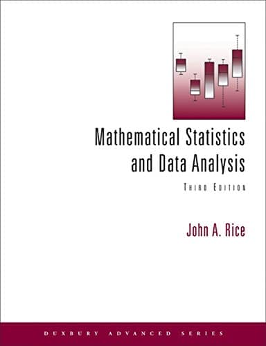 Mathematical Statistics and Data Analysis 3ed Duxbury Advanced