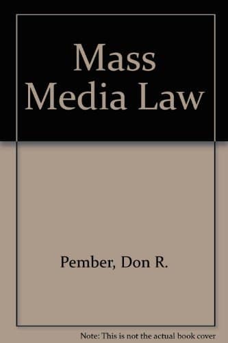 Mass Media Law 8211 20th