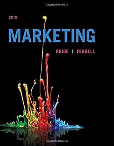 Marketing 2018 19th by William M Pride