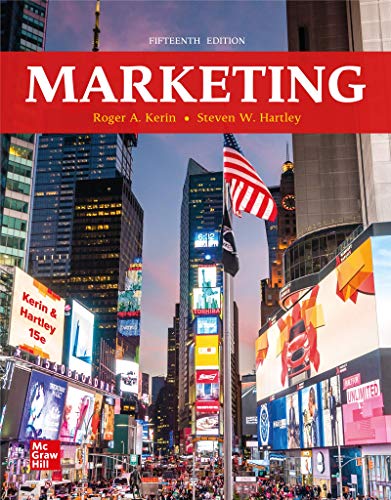 Marketing 15th By Roger Kerin