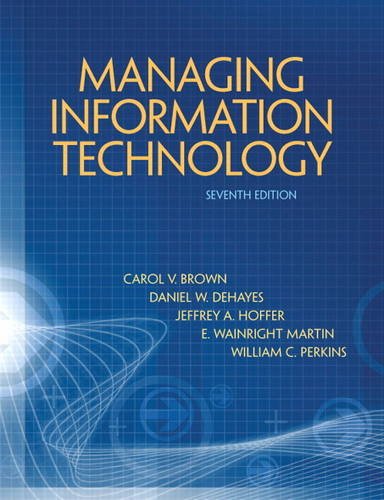 Managing Information Technology 7th