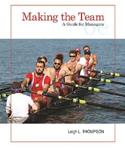 Making The Team A Guide for Managers 6th 8211 6th