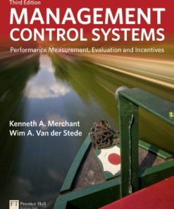 Management Control Systems Performance Measurement Evaluation and Incentives