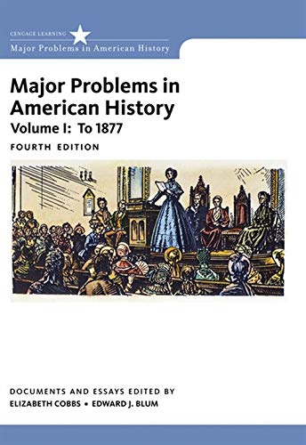 Major Problems in American History 8211 4th