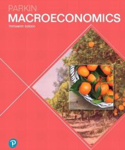 Macroeconomics Pearson Series in Economics 13