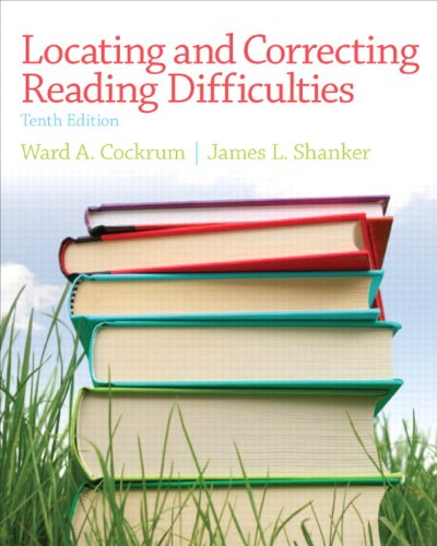 Locating and Correcting Reading Difficulties 8211 10th