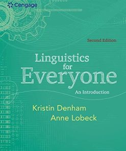 Linguistics for Everyone An Introduction