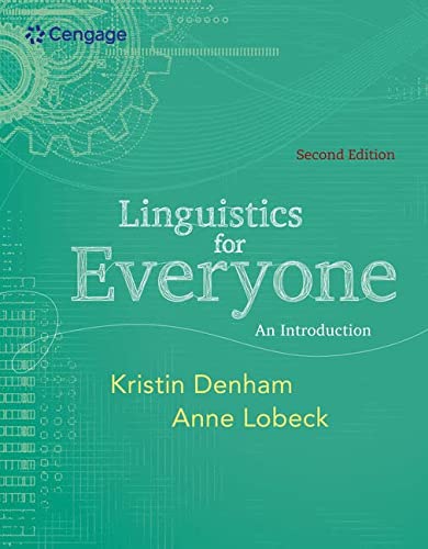 Linguistics for Everyone An Introduction