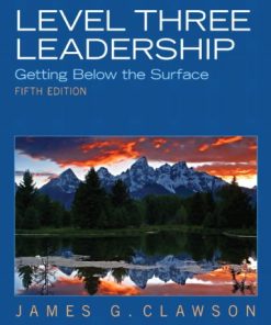 Level Three Leadership Getting Below the Surface 5