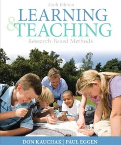 Learning and Teaching ResearchBased Methods 6th