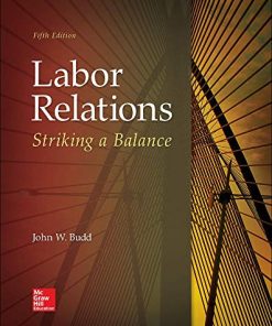 Labor Relations Striking a Balance 8211 5th