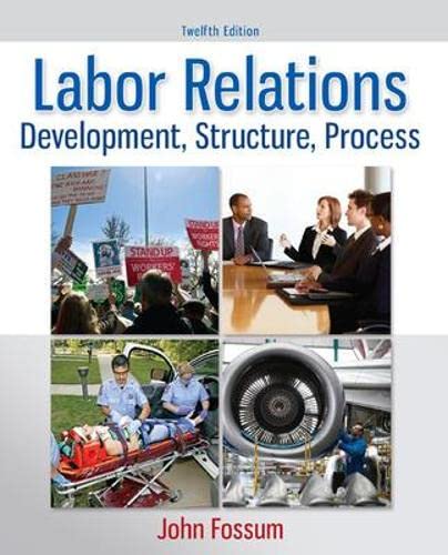 Labor Relations Development Structure Process 12