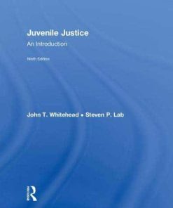 Juvenile Justice An Introduction 8211 9th