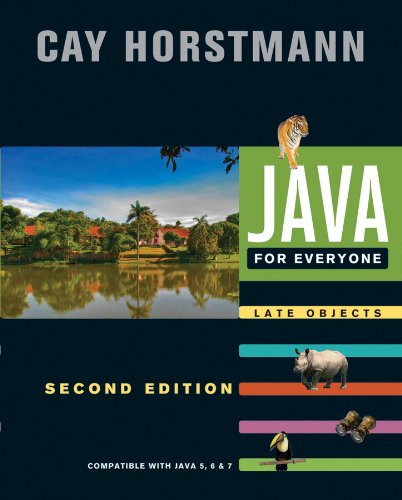 Java for everyone late objects compataible with Java 5 6 038 7