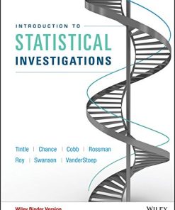 Introduction to Statistical Investigations