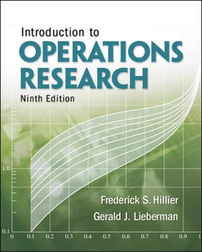 Introduction to Operations Research with Student Access Card 9