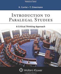 Introduction to Paralegal Studies A Critical Thinking Approach Aspen College Series 6th