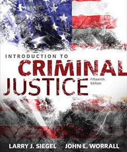 Introduction to Criminal Justice 8211 15th