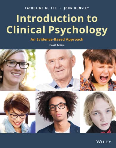 Introduction to Clinical Psychology 4th by John Hunsley