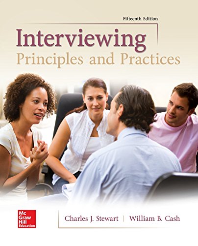 Interviewing Principles and Practices 8211 15th
