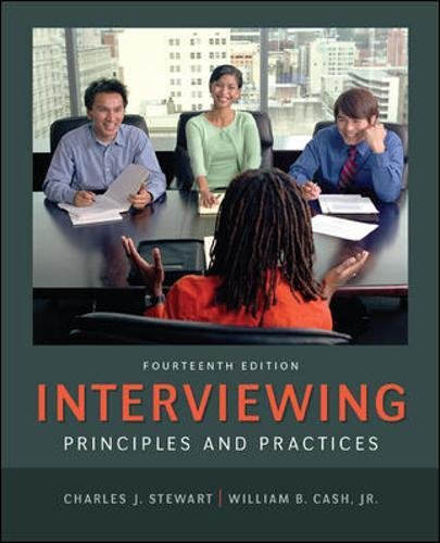 Interviewing Principles and Practices 8211 14th