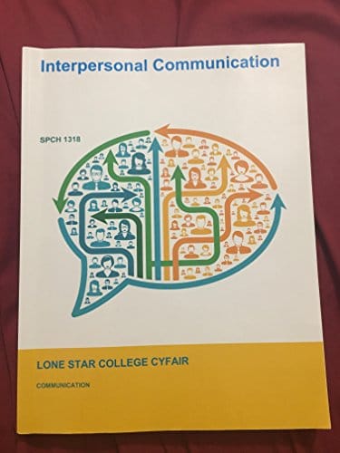 Interpersonal Communication Lone Star 8211 3rd
