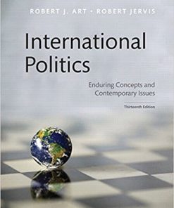 International politics enduring concepts and contemporary issues