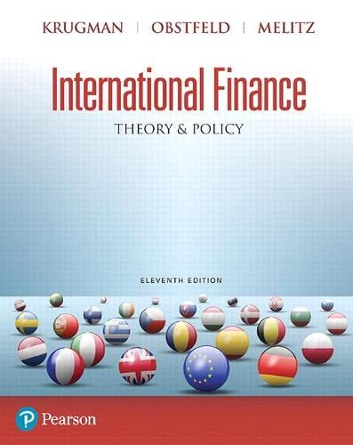 International finance theory and policy