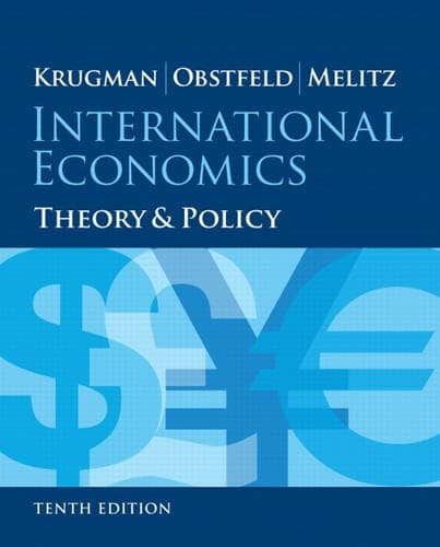 International Economics Theory And Policy 8211 10th