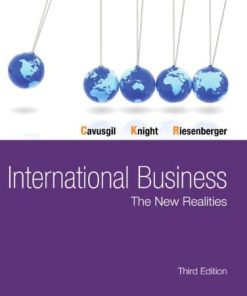 International Business The New Realities 3rd 3