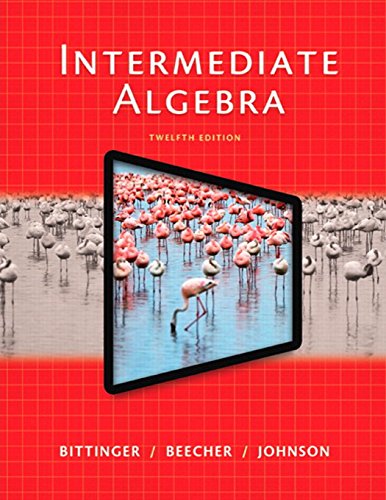 Intermediate Algebra 8211 12th