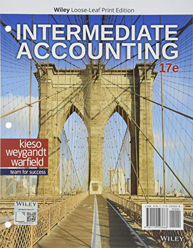 Intermediate Accounting 17e WileyPLUS NextGen Card with LooseLeaf Print Companion Set 17th