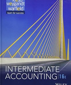 Intermediate Accounting 8211 16th