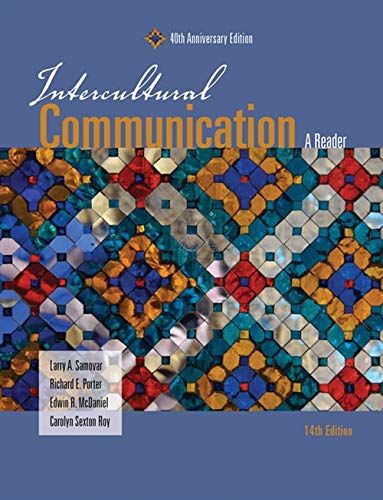 Intercultural Communication A Reader 8211 14th