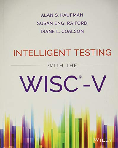 Intelligent Testing with the WiscV 8211 1st