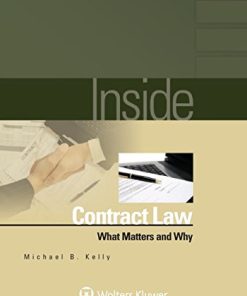 Inside Contract Law What Matters and Why 8211 1st