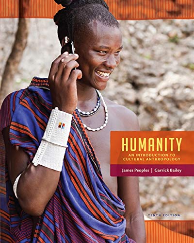 Humanity An Introduction to Cultural Anthropology 8211 10th