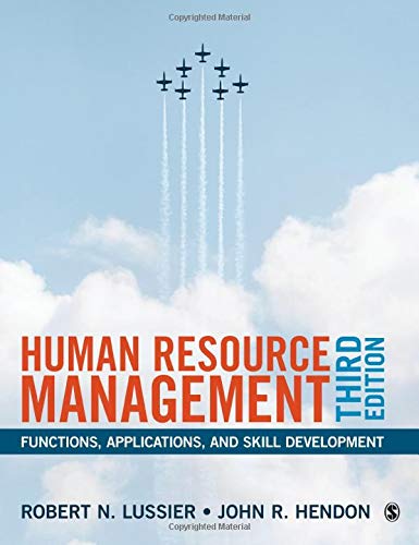 Human Resource Management Functions Applications and Skill Development 8211 3rd