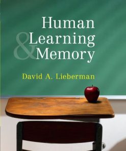 Human Learning and Memory 8211 1st