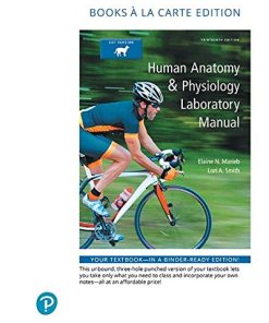 Human Anatomy Physiology Laboratory Manual Fetal Pig Version