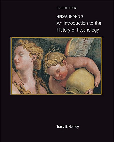 Hergenhahn8217s An Introduction to the History of Psychology 8th
