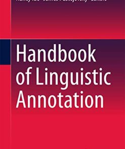 Handbook of Linguistic Annotation
