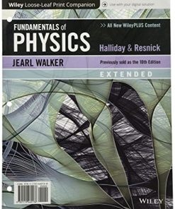 Halliday 038 Resnick 8211 Fundamentals of Physics 11th ed