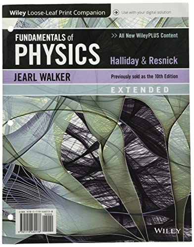 Halliday 038 Resnick 8211 Fundamentals of Physics 11th ed