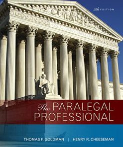 Goldman Paralegal Professional Th5 8211 5th