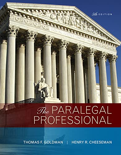 Goldman Paralegal Professional Th5 8211 5th