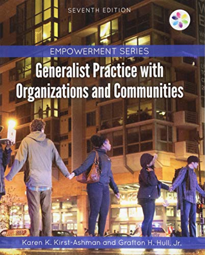 Generalist Practice with Organizations and Communities 8211 7th