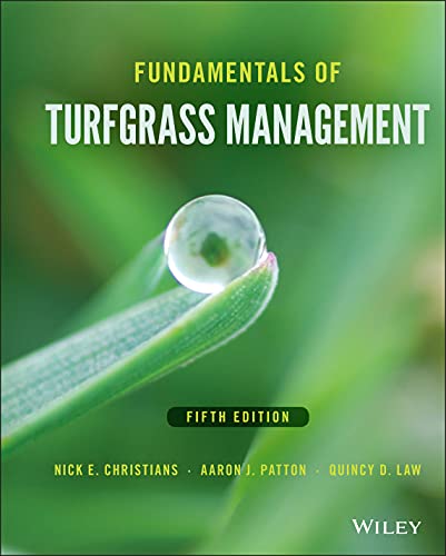 Fundamentals of Turfgrass Management 8211 1st