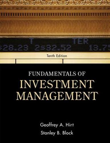Fundamentals of Investment Management 8211 10th